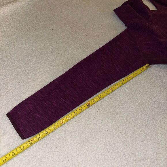 Columbia Womens Purple Fuchsia Fleece Quarter Zip Sweatshirt Size Medium - Picture 11 of 12